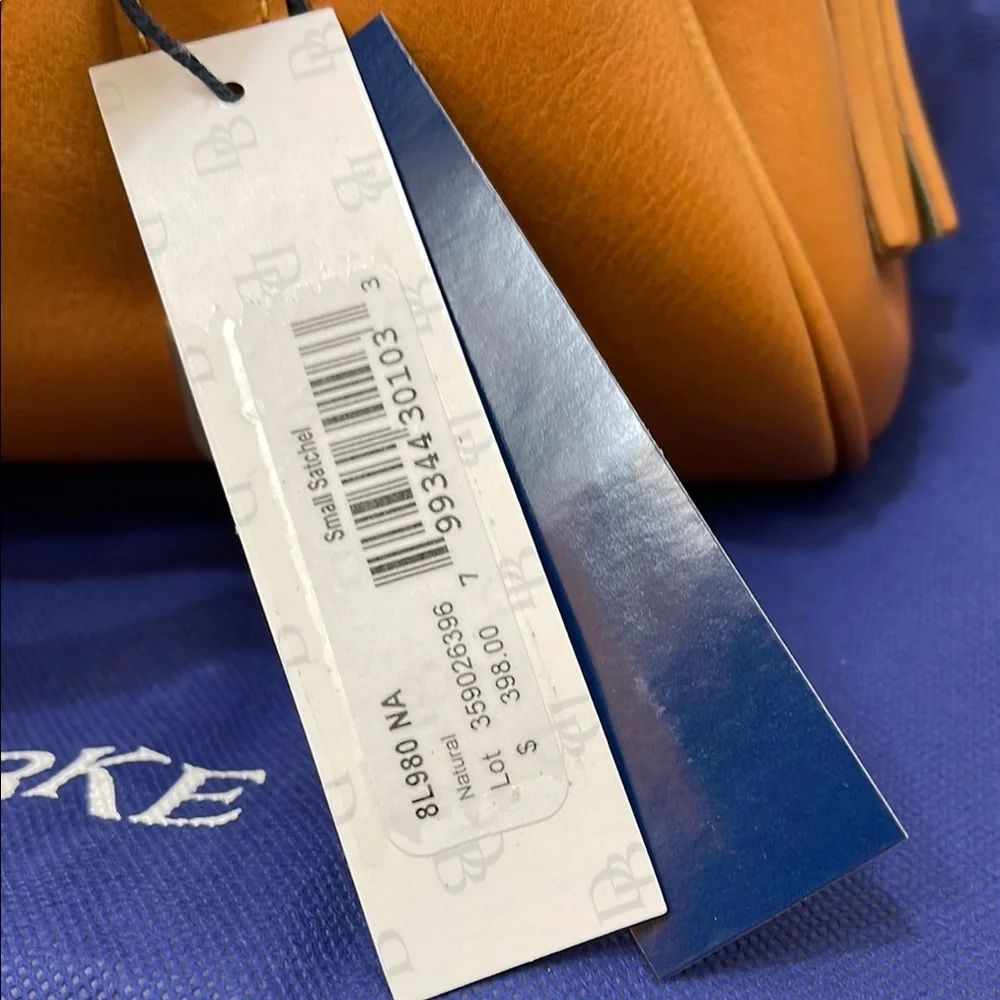 Dooney & Bourke natural florentine Leather Satchel - Picture 7 of 7